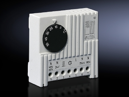 Rittal 3110000 SK Регулятор температуры (термостат), +5С…+60С, 71 х 71 х 33,5 мм