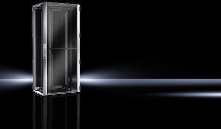 Rittal 5528181 TS IT Шкаф 600x1800x800 38U, вент. двери, 19" монтажные рамы