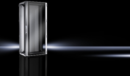 Rittal 5528131 TS IT Шкаф 600x1800x800 38U, с обз. и стальной дверью, IP55, 19" монтажные рамы