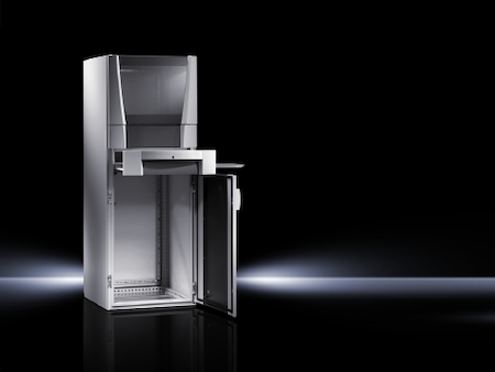Rittal 5366400 PC Шкаф SE 600х1600х600, глухая дверь, поддон для клавиатуры