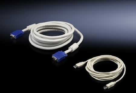 Rittal 7552120 SSC Кабель CPU HD15+PS/2, 2m 1шт