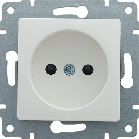 Schneider Electric SDN2900121 SEDNA РОЗЕТКА без зазем. конт., без защит. шторок, 16А, 250В, БЕЛЫЙ