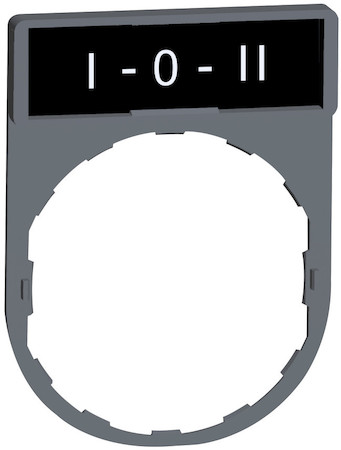 Schneider Electric ZBY2186C0 ЭТИКЕТКА I-O-II C0