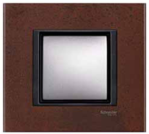 Schneider Electric MGU68.002.7A3 UNICA CLASS РАМКА 1-постовая, КЕЛЬТСКАЯ СТАЛЬ