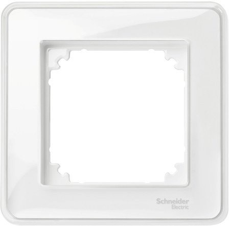 Schneider Electric MTN4010-3500 MERTEN M-CREATIV РАМКА 1 пост, ПРОЗРАЧНЫЙ, SM