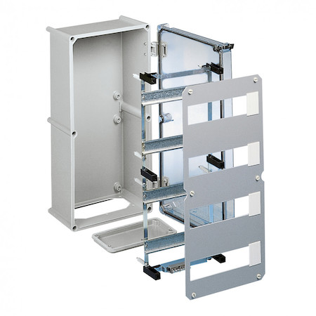 Schneider Electric NSYPLS1827DLS12G 7035 ИНД КОРОБКА PLS ПРОЗРАЧН 180X270X180 С ШАССИ 12 МОД.