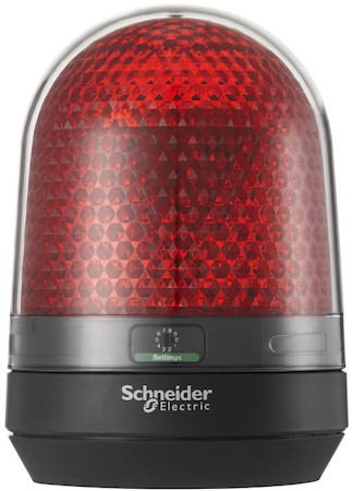 Schneider Electric XVR3B04 СИГНАЛЬНЫЙ МАЯК, КРАСН., БЕЗ ЗУММ., 24В