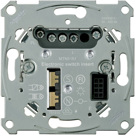 Schneider Electric MTN5151-0000 MERTEN D-Life PlusLink МЕХАНИЗМ электронного выключателя, 1 канал