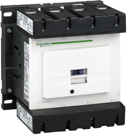 Schneider Electric LC1D115004Q5 КОНТАКТОР D 4Р (4 НО), AC1 200 A, 380V 50 ГЦ