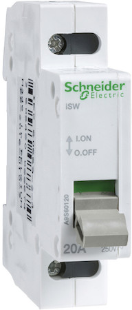 Schneider Electric A9S60132 ВЫКЛЮЧАТЕЛЬ НАГРУЗКИ iSW 1 ПОЛЮСА 32A
