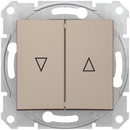 Schneider Electric SDN1300368 SEDNA ВЫКЛЮЧАТЕЛЬ ДЛЯ ЖАЛЮЗИ, сх.4, электрический блок., ТИТАН