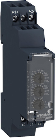 Schneider Electric RM17UBE16 РЕЛЕ КОНТРОЛЯ ПОВЫШ И ПОНИЖ НАПР 20-80В