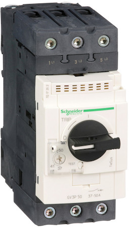 Schneider Electric GV3P50 АВТОМАТИЧЕСКИЙ ВЫКЛЮЧАТЕЛЬ С КОМБИНИРОВАННЫМ РАСЦЕПИТЕЛЕМ 50А ВИНТ.ЗАЖ.