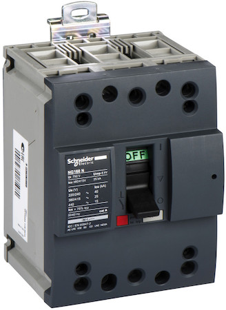 Schneider Electric 28627 АВТ.ВЫКЛ. NG160N 25kA TM32D 3П3T