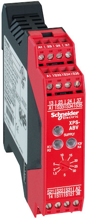 Schneider Electric XPSABV11330P МОДУЛЬ БЕЗОПАСНОСТИ С ВЫДЕРЖКОЙ 30 СЕК 24 В