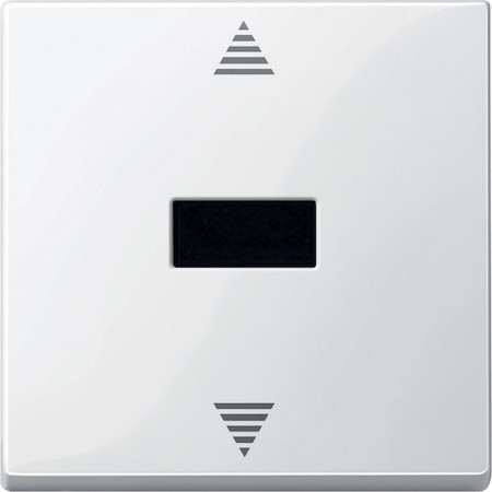 Schneider Electric MTN588019 MERTEN КНОПОЧНЫЙ ВЫКЛЮЧАТЕЛЬ для жалюзи с ИК-приемником, БЕЛЫЙ
