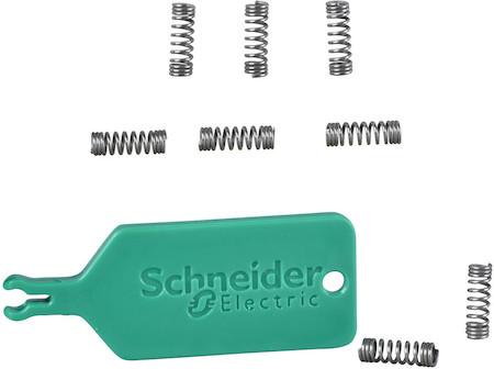 Schneider Electric S520299 УПАКОВКА ПРУЖИН 10ШТ.ДЛЯ ТРАНСФОРМАЦИИ ВЫКЛЮЧАТЕЛЯ В КНОПКУ+ИНСТРУМЕНТ