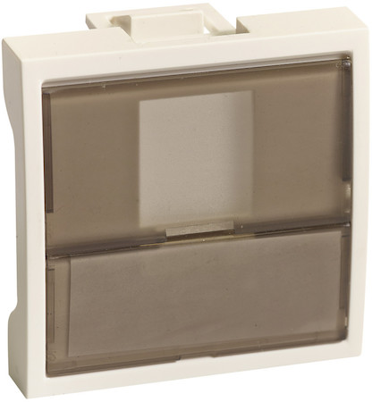 Schneider Electric ETK45045E Лиц.плата Ultra 2мод 1xKeystone Белая
