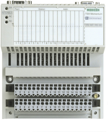 Schneider Electric 170INT11003 КОММУНИКАЦ.АДАПТЕР MOMENTUM, INTERBUS S