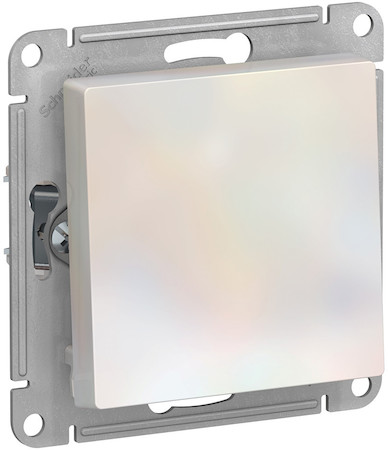 Schneider Electric ATN000415 ATLASDESIGN ВЫКЛЮЧАТЕЛЬ с самовозвратом, сх.1, 10АХ, механизм, ЖЕМЧУГ