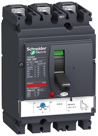 Schneider Electric LV430621 3П2Т АВТОМ. ВЫКЛ. TM125D NSX160F