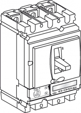 Schneider Electric LV431888 4П4Т АВТОМ. ВЫКЛ. MIC. 5.2A 40A NSX250N