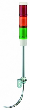 Schneider Electric XVMB2RAGSB СВЕТ. КОЛОННА 45ММ КР.ОРАНЖ.ЗЕЛ