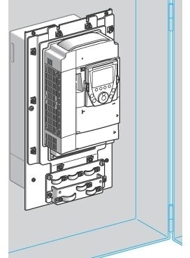 Schneider Electric VW3A9502 КОМПЛ ВЫНОСНОГО МОНТ СИЛОВОЙ ЧАСТИ S3