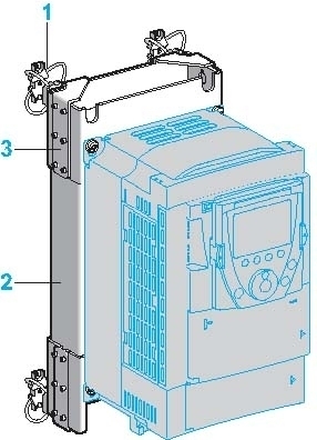 Schneider Electric VW3A9623 Комплект DNV для ATV 61/71 размер 4