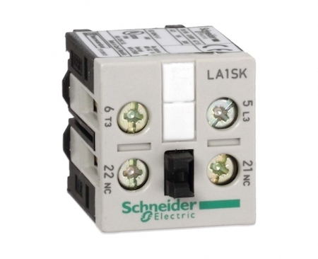 Schneider Electric LA1SK11 БЛОК ВСПОМОГАТЕЛЬНЫХ КОНТАКТОВ МГНОВЕННОГО ДЕЙСТВИЯ ДЛЯ МИНИ КОНТАКТОРА НО+НЗ