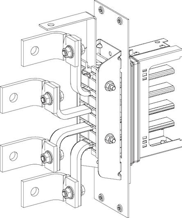 Schneider Electric KSA250AE4 СЕКЦИЯ ВВОДНАЯ ФЛАНЦЕВАЯ 250А