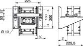 Schneider Electric KSB1000ZV1 НИЖНИЙ ОПОРНЫЙ КРОНШТЕЙН