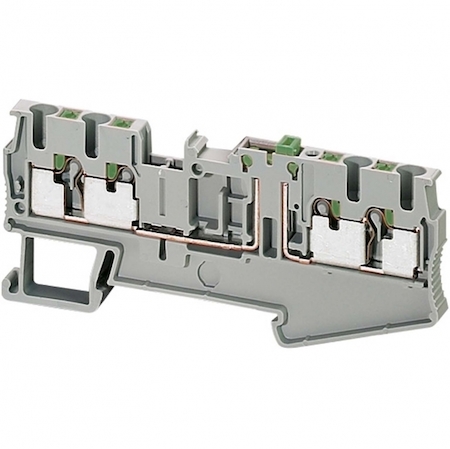 Schneider Electric NSYTRP24SC КЛЕМ ВТЫЧ.РАЗЪЕДЕНИТ НОЖ ТИП, 4ТЧК, 2,5ММ,СЕРЫЙ