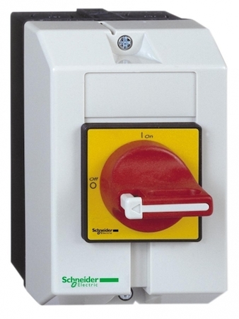 Schneider Electric VCF02GE ГЛАВНЫЙ/АВАРИЙНЫЙ ВЫКЛЮЧАТЕЛЬ-РАЗЪЕДИНИТЕЛЬ 10А 3P ВxШxГ 146x90x131 ММ
