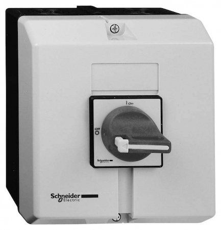 Schneider Electric VCF3GE ГЛАВНЫЙ/АВАРИЙНЫЙ ВЫКЛЮЧАТЕЛЬ-РАЗЪЕДИНИТЕЛЬ 50А 3P ЗАКРЫТОГО ИСПОЛНЕНИЯ
