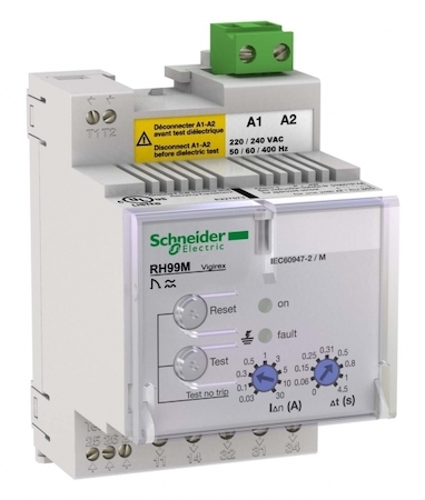 Schneider Electric 56170 RH99M 12/48В DC 12/24В 50ГЦ С РУЧНЫМ СБРОСОМ
