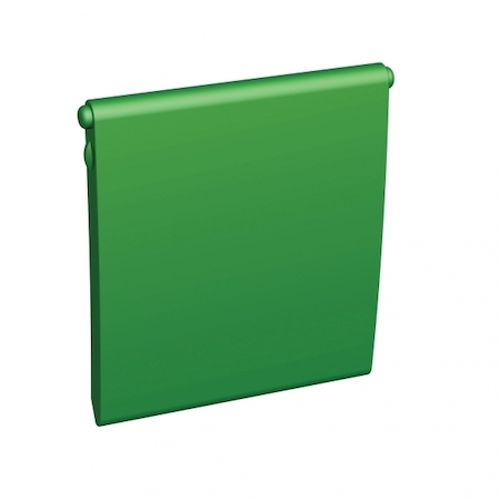 Schneider Electric ALB45393 КРЫШКИ (10) ДЛЯ НАКЛАДКИ-ДЕРЖАТЕЛЯ ЗЕЛЁН
