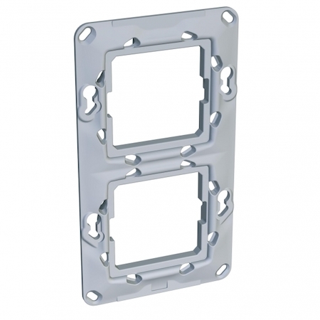 Schneider Electric ALB45623 СУППОРТ ПЛАСТИК. ДВОЙНОЙ ВЕРТ (57ММ)