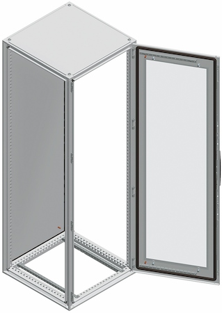 Schneider Electric NSYSF201060T НАПОЛЬНЫЙ ШКАФ SF ОБЗОРНАЯ ДВЕРЬ БЕЗ МОНТАЖНОЙ ПЛАТЫ 2000x1000x600