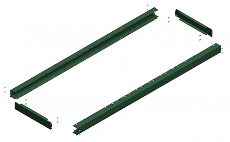 Schneider Electric NSYSPC5100 БОКОВЫЕ ПАНЕЛИ ЦОКОЛЯ ДЛЯ СОЕДИНЕННЫХ ЦОКОЛЕЙ 500x100