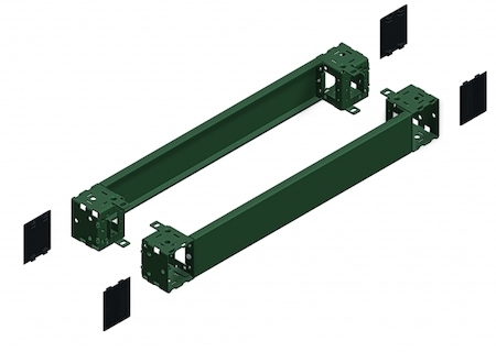 Schneider Electric NSYSPF3100 ПЕРЕДНИЕ И ЗАДНИЕ ПАНЕЛИ ЦОКОЛЯ 300x100