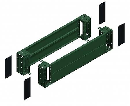 Schneider Electric NSYSPF10200 ПЕРЕДНИЕ И ЗАДНИЕ ПАНЕЛИ ЦОКОЛЯ 1000x200