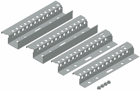 Schneider Electric NSYSTBR4 2 ВЕРХНЯЯ И НИЖНЯЯ РЕГУЛИРОВОЧНЫЕ РЕЙКИ 400