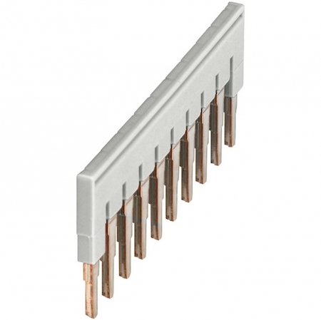 Schneider Electric NSYTRAL410GR ПЕРЕМЫЧКА ДЛЯ КЛЕММНИКОВ, 10ТЧК ДЛЯ 4ММ,СЕРЫЙ