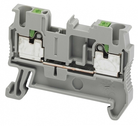 Schneider Electric NSYTRP22AR КЛЕМ ВТЫЧ.ПРОХОДНОЙ, 2ТЧК, 2,5ММ,ОРАНЖ