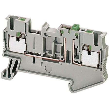 Schneider Electric NSYTRP22SC КЛЕМ ВТЫЧ.РАЗЪЕДЕНИТ НОЖ ТИП, 2ТЧК, 2,5ММ,СЕРЫЙ