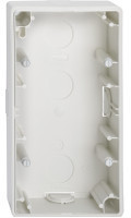 Schneider Electric 512219 КОРОБКА ДЛЯ НАРУЖНОГО МОНТАЖА Х2, БЕЛЫЙ