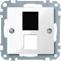 Schneider Electric 290119 ЦЕНТР.ПЛАТА Д/ДЖЕКОВ RJ C СУПП., БЕЛЫЙ