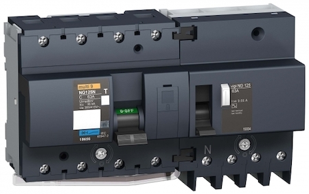 Schneider Electric 19004 БЛОК ДИФФ. ЗАЩИТЫ VIGI NG125 4П 63A 30МА AC