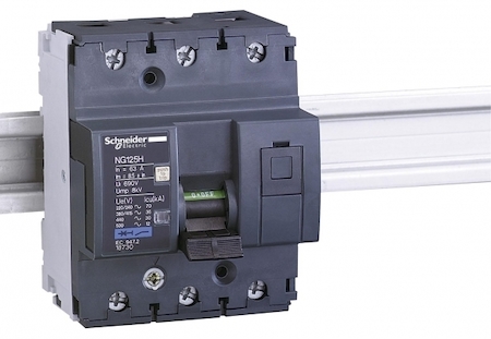 Schneider Electric 18723 АВТОМАТИЧЕСКИЙ ВЫКЛ. NG125H 3П 10A C